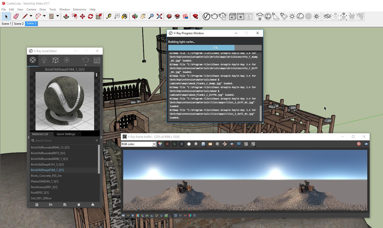 Batch Rendering With V-Ray In SketchUp - Kasperhalkjaer.com